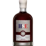 A La Civette vins et spiritueux rhum HSE XO À la française bouteille face