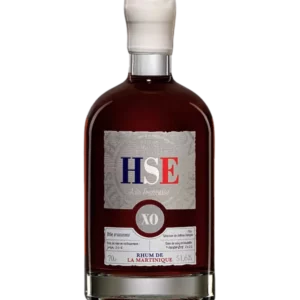 A La Civette vins et spiritueux rhum HSE XO À la française bouteille face