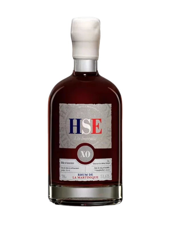 A-La-Civette-Vins-et-spiritueux-Rhum-HSE-XO-A-la-francaise-bouteille-face A La Civette vins et spiritueux rhum HSE XO À la française bouteille face