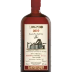 Vue face de la bouteille du rhum Habitation Velier Long Pond millesime 2019, spiritueux premium sélectionné par A La Civette.