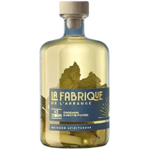 Rhum La Fabrique De L'Arrangé Ice storm bouteille face, vin et spiritueux haut de gamme A La Civette