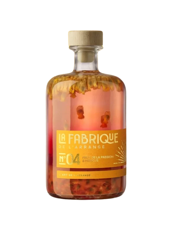 Rhum La Fabrique de L'Arrangé N°04 bouteille face, vin et spiritueux premium A La Civette