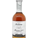 A La Civette vins et spiritueux rhum La Favorite brut de fûts millésime 2012 9 ans bouteille face