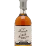 A La Civette vins et spiritueux rhum La Favorite brut de fûts millésime 2013 9 ans bouteille face
