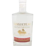 Vue face de la bouteille de rhum Longueteau rhum blanc agricole sélection parcellaire parcelle n1 millesime 2017, spiritueux haut de gamme proposé par A La Civette.