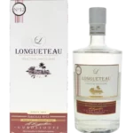 Vue face de la boîte et de la bouteille du rhum Longueteau rhum blanc agricole sélection parcellaire parcelle n12 millesime 2018, grand spiritueux premium proposé par A La Civette.