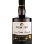 Vue face de la bouteille du rhum Montebello rhum vieux agricole 8 ans, spiritueux premium disponible chez A La Civette.