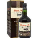 A La Civette Vins et spiritueux, rhum Rhum J.M Millésime 2013 10 Ans, boîte face et bouteille face, spiritueux de prestige.