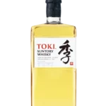 Vue face de la bouteille du whisky Toki Suntory Whisky, spiritueux premium disponible chez A La Civette.