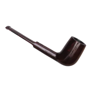 A La Civette Pipes Dunhill Chestnut 4212 forme droite finition lisse sans filtre profil inversé, pipe en bruyère haut de gamme fabriquée en Angleterre.