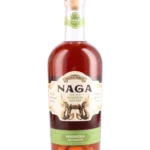 A La Civette Vins et spiritueux Rhum Naga Java Reserve bouteille face, rhum indonésien premium élaboré selon la tradition du Batavia Arrack.