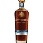 Rhum Opthimus Cum Laude 15 Ans, bouteille de face, vins et spiritueux A La Civette.