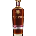 A La Civette Vins et spiritueux Rhum Opthimus Magna Cum Laude 21 ans bouteille face, rhum dominicain premium vieilli 21 ans.