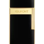 A La Civette accessoires à cigares briquet S.T. Dupont Biggy laque noir et doré nouveau visuel face