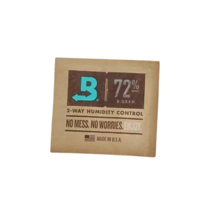 Sachet humidificateur Boveda 72 % 8 grammes pour accessoires à cigares, vue de face