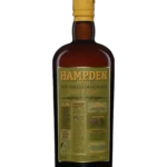 Rhum Hampden Pure Single Jamaican Rum 8 ans, bouteille fermée présentée de face.
