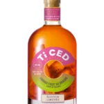 Rhum arrangé Ti CED Les Escales ananas, fruit du dragon et poivre de Phu Quoc, bouteille seule vue de face et sans son emballage.